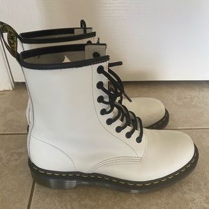 Dr. Martens 1460 White Boots